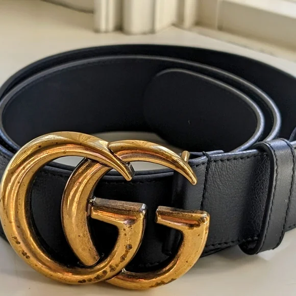 Gucci | Accessories | Gucci Gg Belt Size 8cm Small | Poshmark display picture 2
